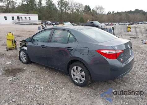 2014 Toyota Corolla Le from USA, damaged, VIN 2T1BURHE8EC143700
